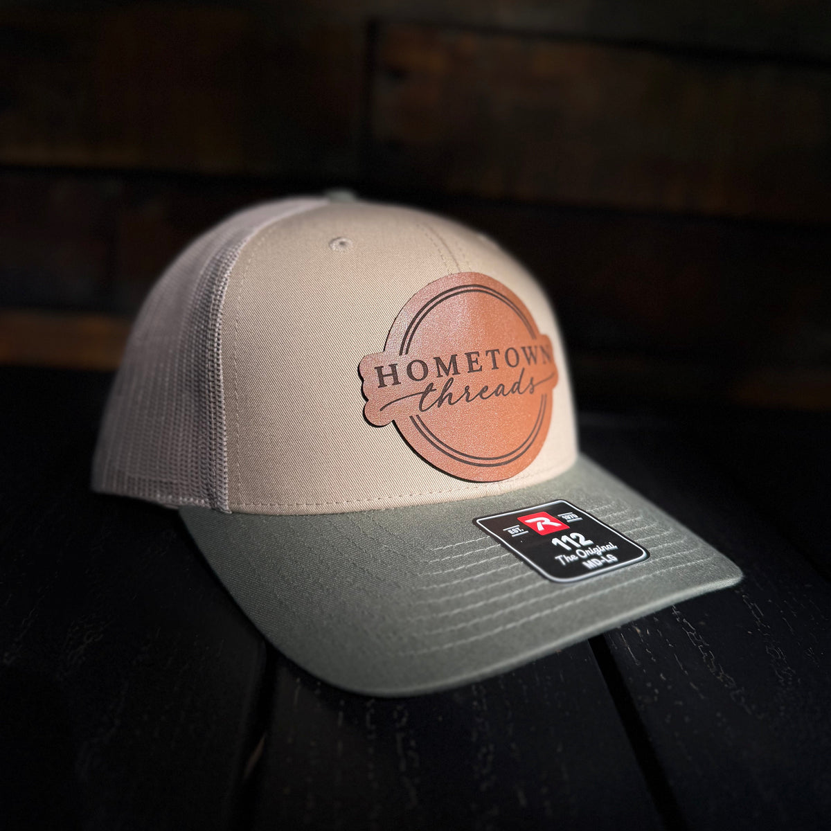 Signature Hometown Threads Hat- Sage & Khaki
