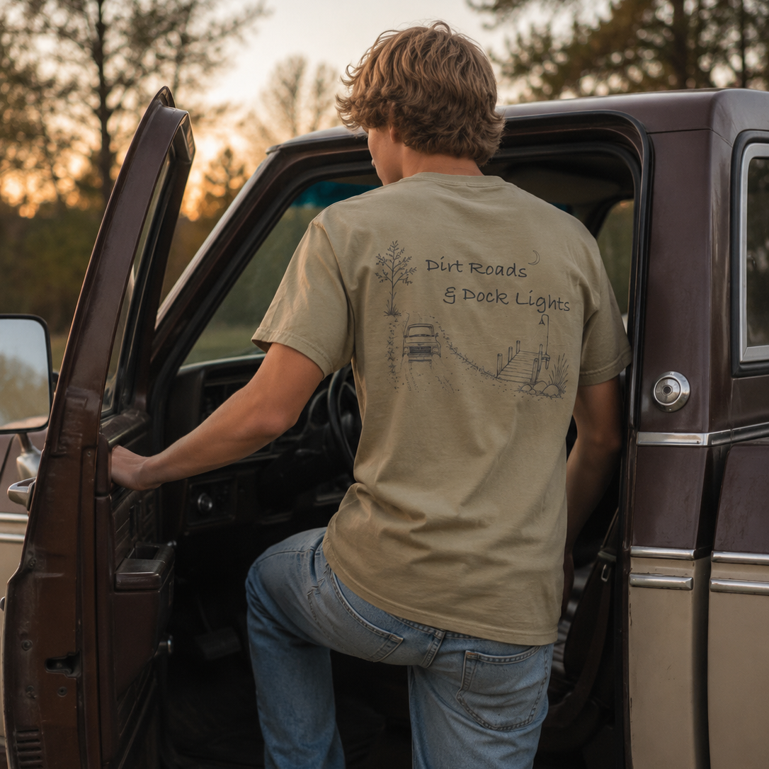 Dirt Roads & Dock Lights Tee