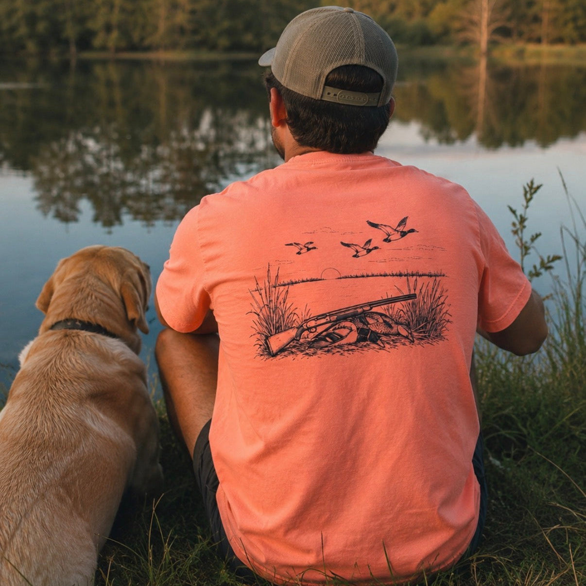 Sunrise & Mallards Tee