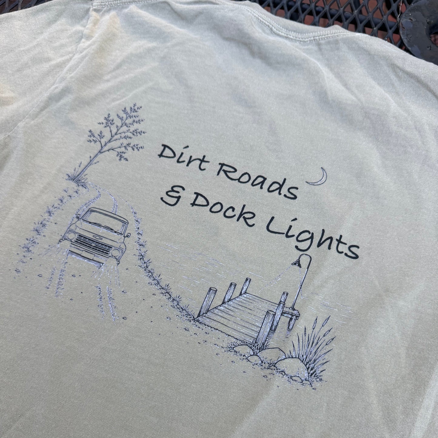 Dirt Roads & Dock Lights Tee
